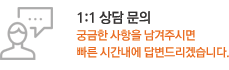 1:1 상담문의